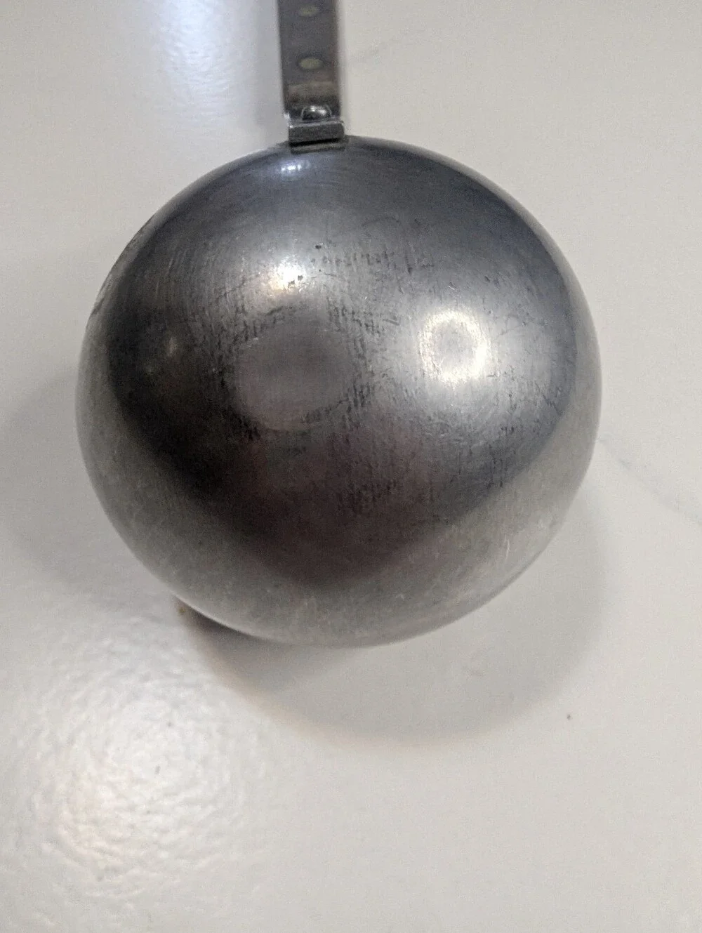 VTG Regent Sheffield Stainless Ladle Wood Handle Pour Spout MCM